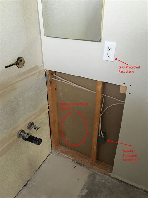 electrical box near sink|panels near sink.